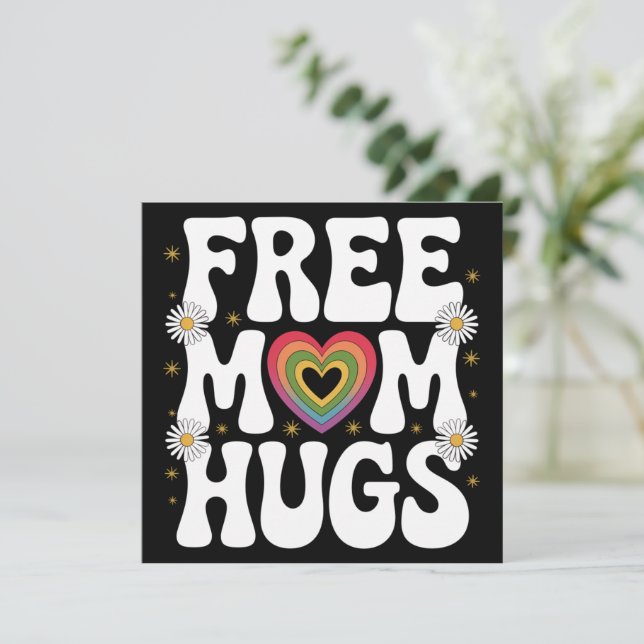 Invitación Abrazo de Mamá Gratis Transgénero Lesbiana Gay Org (Anverso de pie)