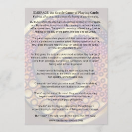 Invitación ABRAZO: un juego de Oracle de naipes