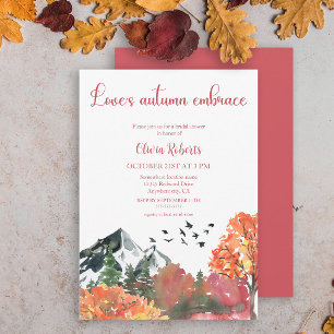 Invitación Abrigo de otoño otoño otoño otoño montaña otoño se