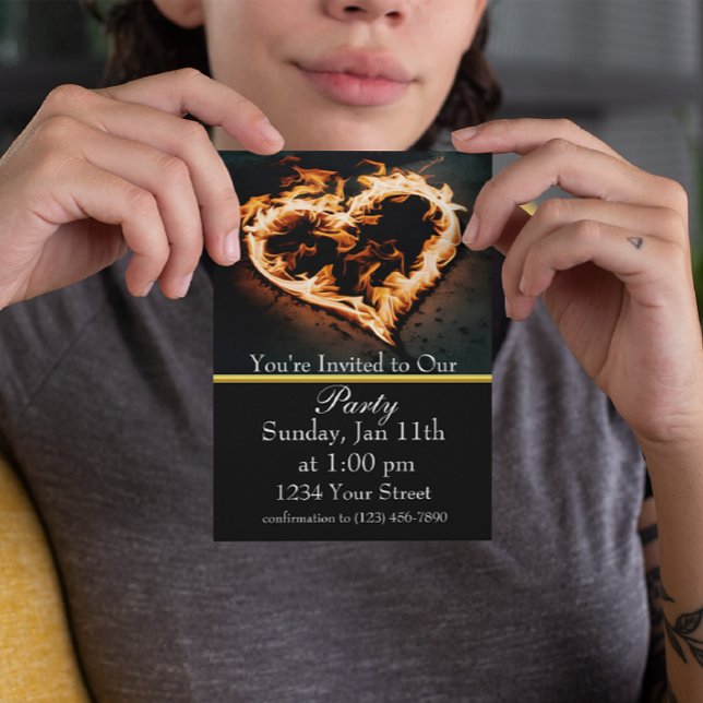 Invitación ¡Abrir camino a nuestra fiesta de fuego! (Subido por el creador)