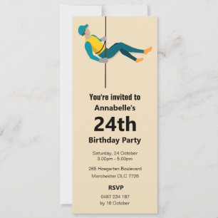 Invitación Abseiling