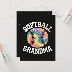 Invitación Abuela de sóftbol