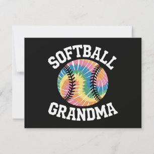 Invitación Abuela de sóftbol