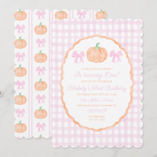 Invitación Abuela Elegante Nuestro Pequeño Calabacín 