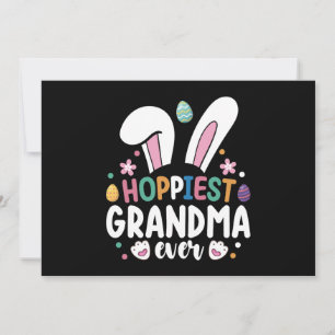Invitación Abuela más feliz de todos los años mamá Familia Hu