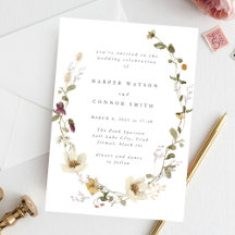 Abundance Dried Wildflower Pampas Wreath Boda