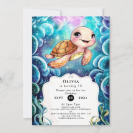 Invitación Abundancia de tortuga acuática