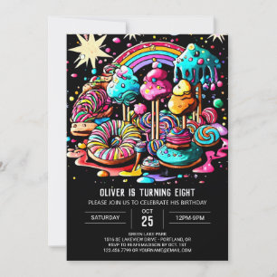 Invitación Abundante helado