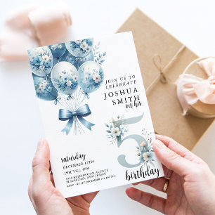 Invitación Abundante quinto día de nacimiento de niños