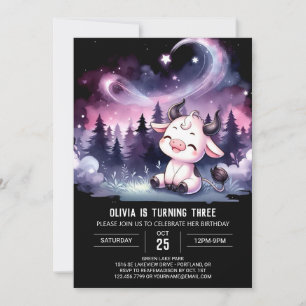Invitación Abundantes niños vacuno