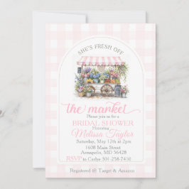 Invitación Acaba de salir al mercado | Boda de Mercado de Agr