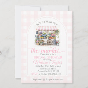 Invitación Acaba de salir al mercado Boda de Mercado de Agr