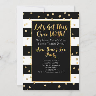 Invitación Acabemos con esto en Año Nuevo 2020 2021