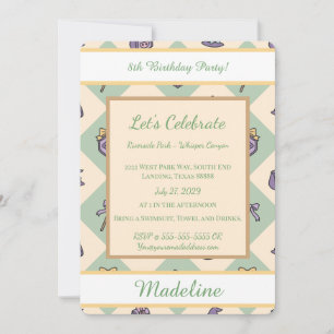 Invitación Academia de Magia del Cumpleaños Personalizada Ver