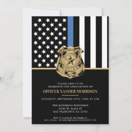 Invitación Academia de Policía de Graduación
