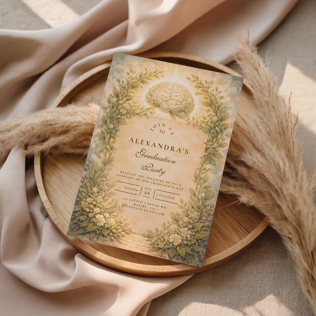 Invitación Academic Psychology Graduation (Subido por el creador)