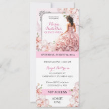 Acceso VIP a Mi Quinceañera Rosa