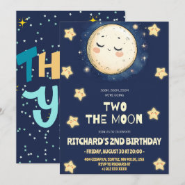 Invitación Acercándose a la Luna