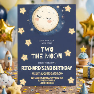 Invitación Acercándose a la Luna