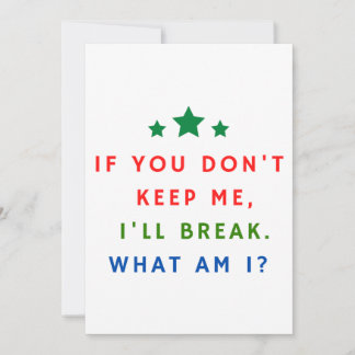 Invitación acertijos y respuestas