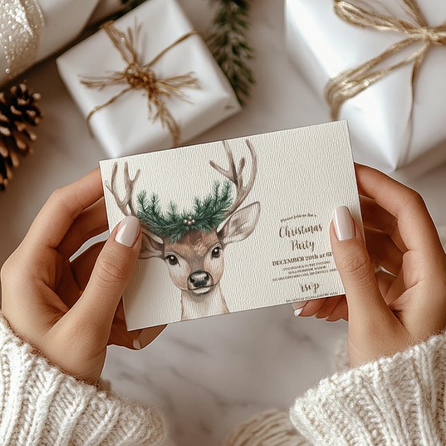 Invitación Acogedores Navidades rusos festivos (Subido por el creador)