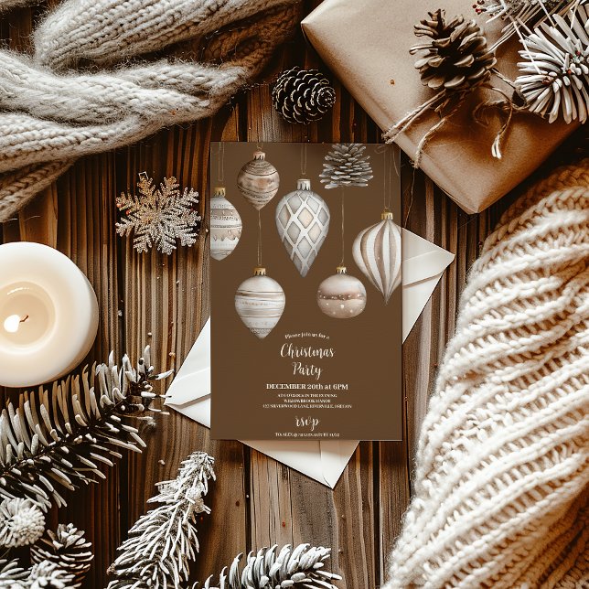 Invitación Acogedores Navidades rusos festivos (Subido por el creador)