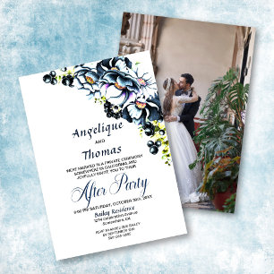 Invitación Acogida Rustic Floral Wedding