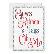 Acondicionamiento de regalos Fiestas, cintas, etiq