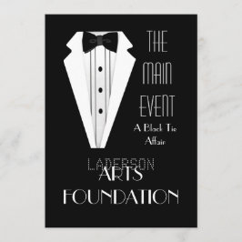 Invitación Acontecimiento formal del lazo negro