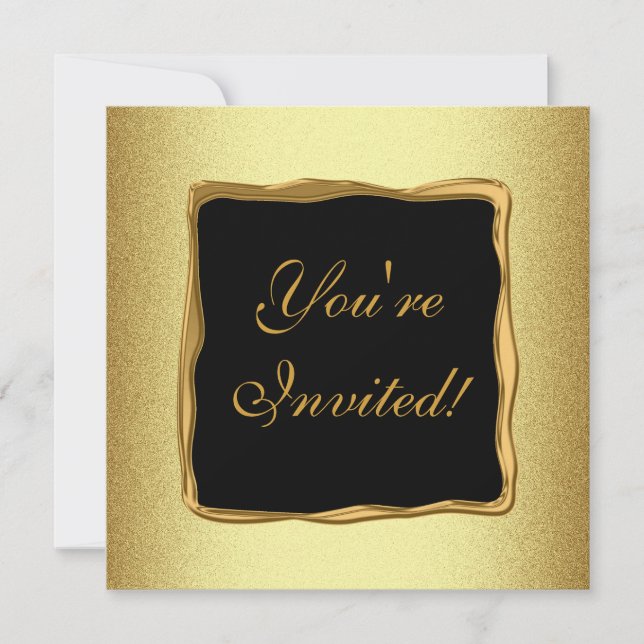 Invitación Acontecimiento formal especial 2 del marco (Anverso)