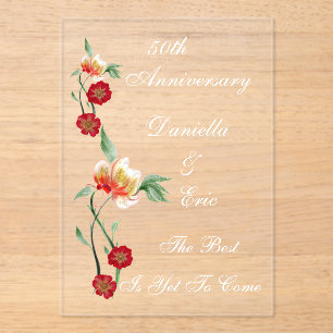 Invitación acrílica