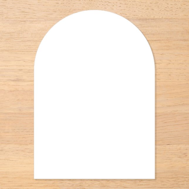 Invitación acrílica (Anverso)