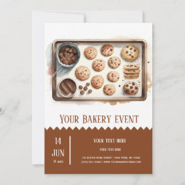 Invitación Acto de Bakery Bake