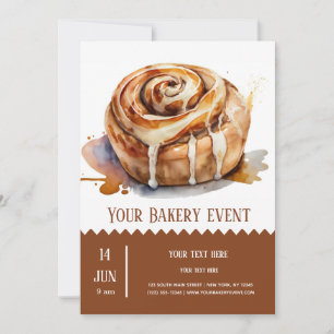 Invitación Acto de Bakery Bake