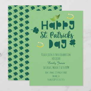 Invitación Acto de celebración del Día de San Patricio