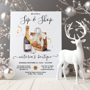 Invitación Acto de feriado de Sip y tienda de tiendas