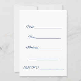 Invitación Acto de reunión de negocios