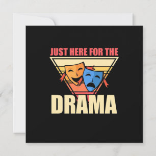 Invitación Actor Solo Aquí Por La Dramática