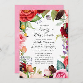 Invitación Actualización del Boda acuarela Boho Floral