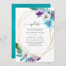 Actualización del Boda geométrico tropical