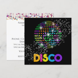 Invitación Actualización - Fiesta DISCO - SRF