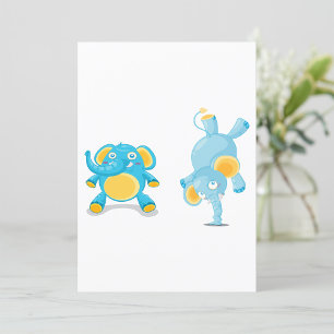 Invitación Actuando como elefante
