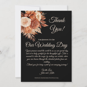 Invitación Acuarela Autumance Elegance-Boda Gracias-