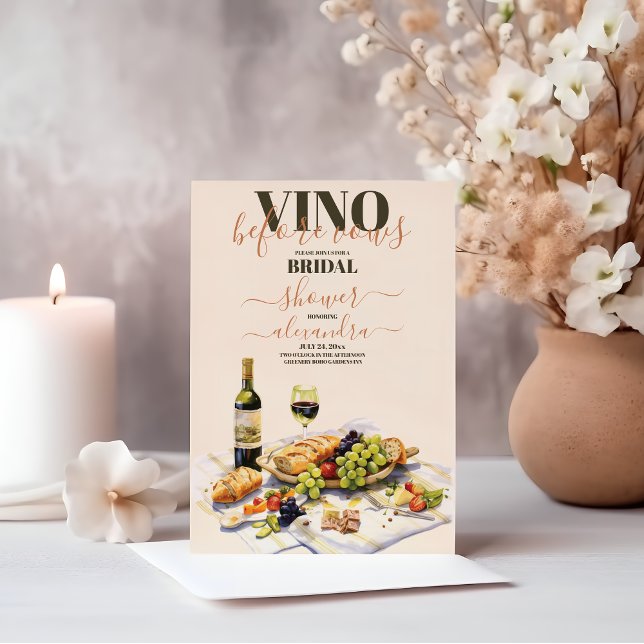 Invitación Acuarela Charcuterie Cheese Board Bridal Shower (Subido por el creador)
