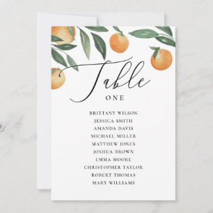 Invitación Acuarela de Bodas con Cítricos   Gráfico de Asient