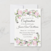 Acuarela de confirmación