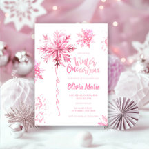 Acuarela de copo de nieve Invierno de Onederland C