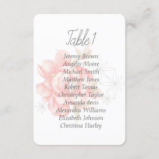 Invitación Acuarela de peonía roja moderna.