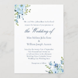 Invitación Acuarela El amor es paciente cristiano Boda