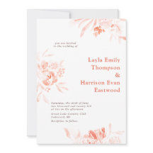 Acuarela Flor de flores silvestres Boda Invitati